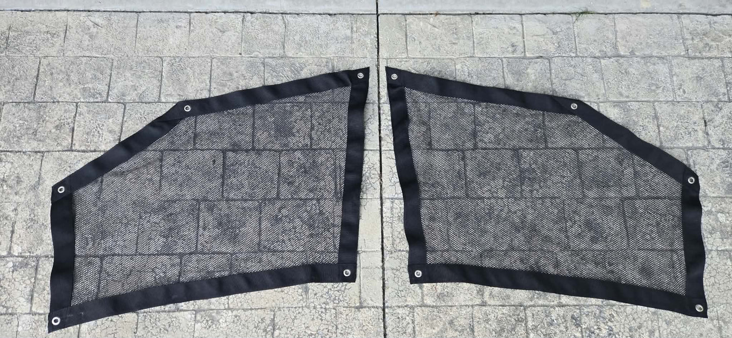 KRX 1000 front windows nets