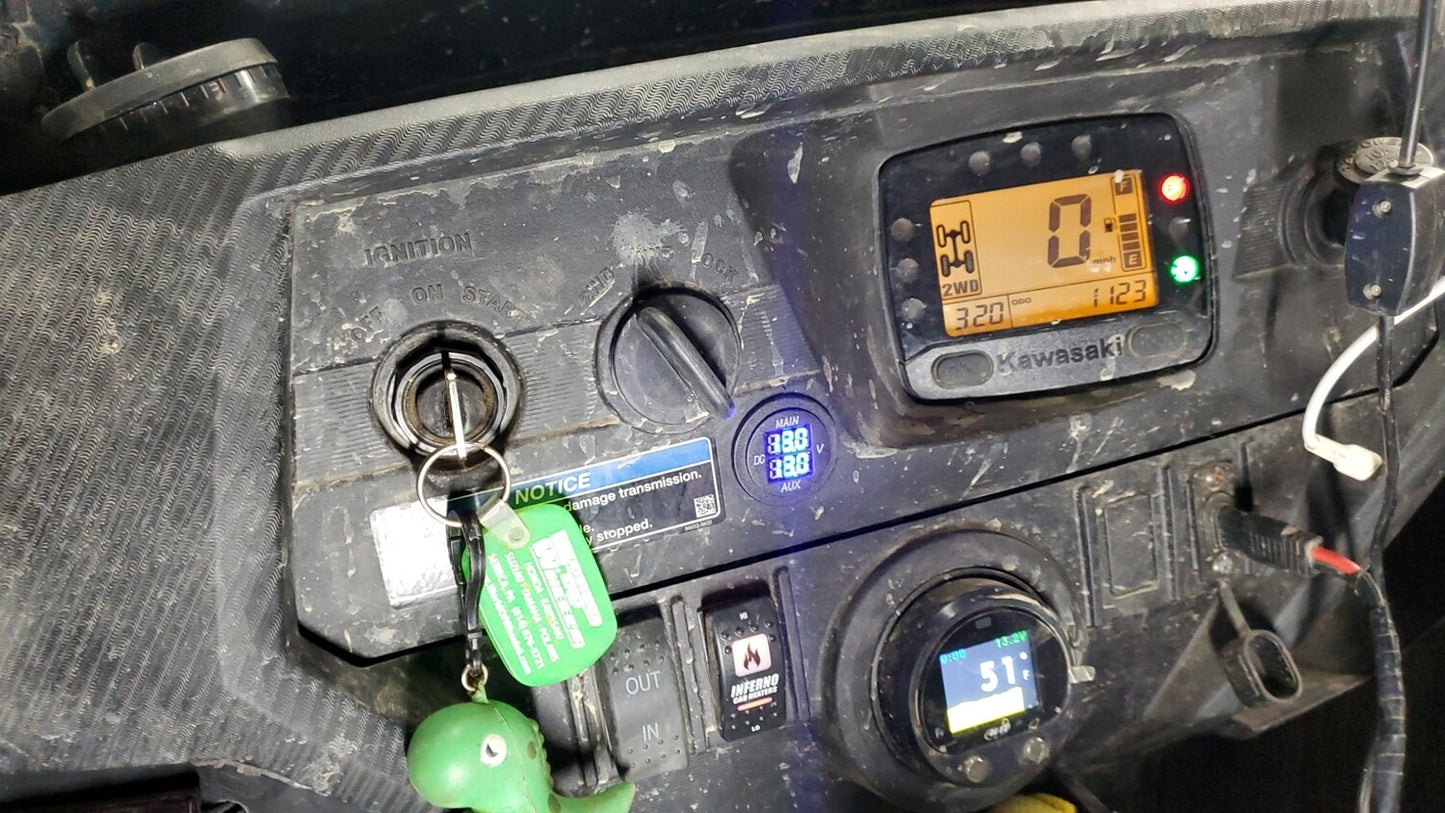True® Under-Seat Dual Battery Kit for Kawasaki Teryx Models