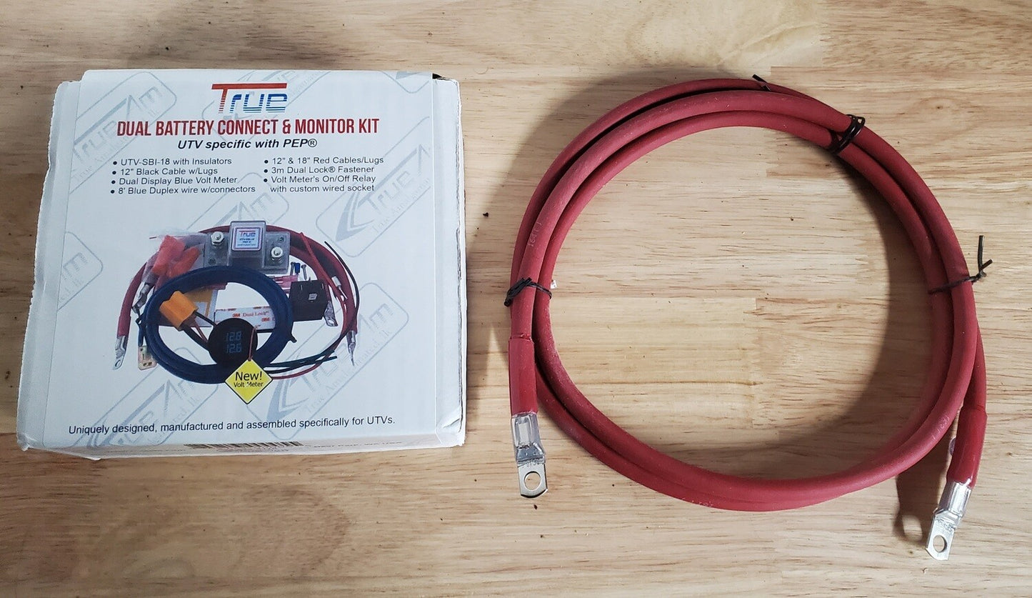 True® Under-Seat Dual Battery Kit for Kawasaki Teryx Models