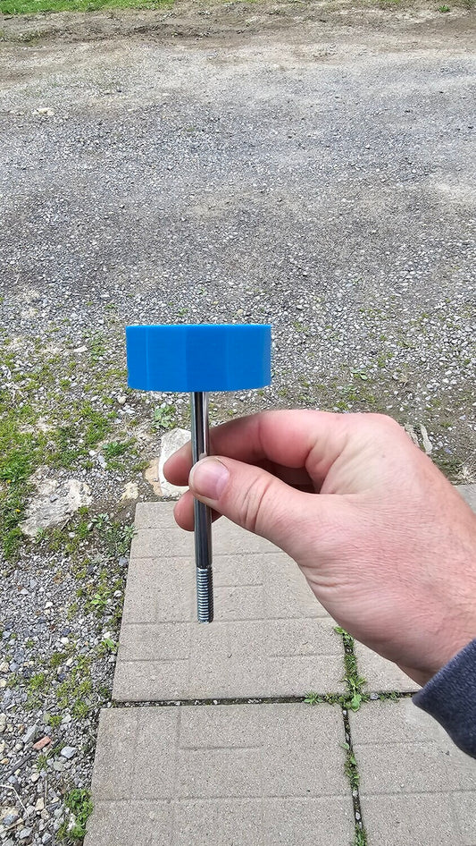 RV Fridge Lock Knob - 3d Print