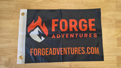 Forge Adventures whip flag - 12x18 inch