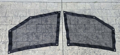 KRX 1000 front windows nets